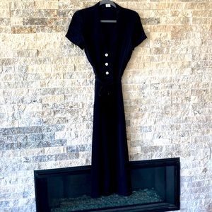 Aritzia black shirt dress